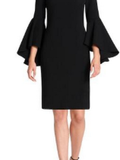 Jessica Howard Bell-Sleeve Sheath Dress by Vanessa Jane