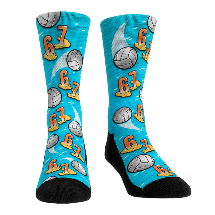 Six Seven - Volleyball by Rock 'Em Socks