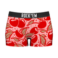 Women's Boy Shorts - Cherries by Rock 'Em Socks