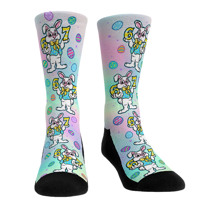 Easter Bunny - Six Seven All-Over by Rock 'Em Socks