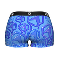 Women's Boy Shorts - Hex Drip (Cobalt) by Rock 'Em Socks