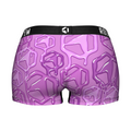 Women's Boy Shorts - Hex Drip (Lilac) by Rock 'Em Socks