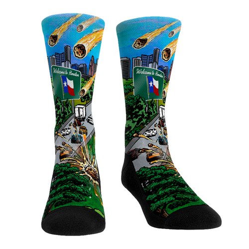 Houston Meteors by Rock 'Em Socks