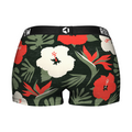 Women's Boy Shorts - Paradise Palm by Rock 'Em Socks