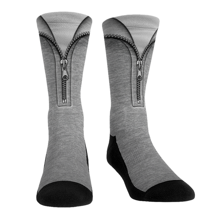 Quarter-Zip Socks (Heather) by Rock 'Em Socks
