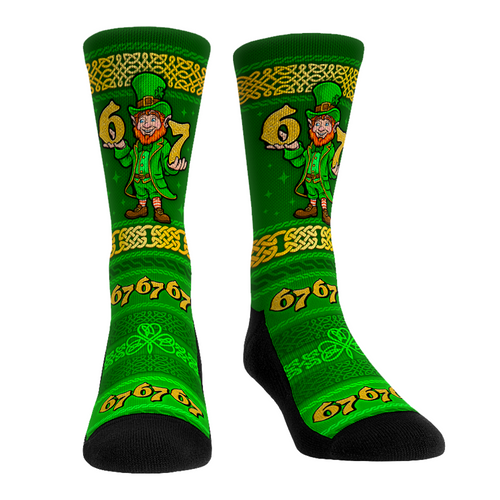St. Patrick's Day - Leprechaun Six Seven by Rock 'Em Socks
