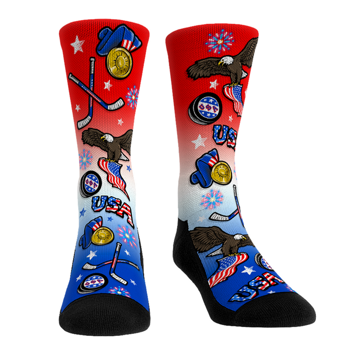 USA Hockey - All-Over by Rock 'Em Socks
