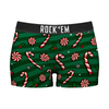 Women's Boy Shorts - Peppermint Stripe