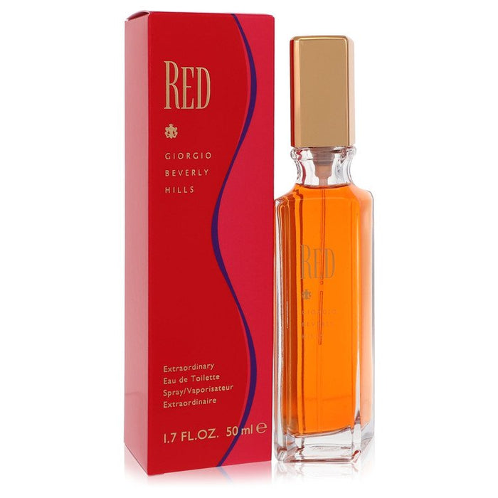 Red by Giorgio Beverly Hills Eau De Toilette Spray 1.7 oz for Women by Avera Group