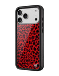 Meow | Red iPhone Case by Wildflower Cases