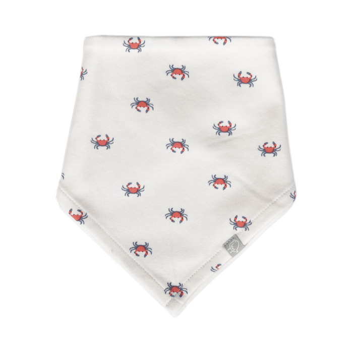 kerchief bib | crab by Finn + Emma