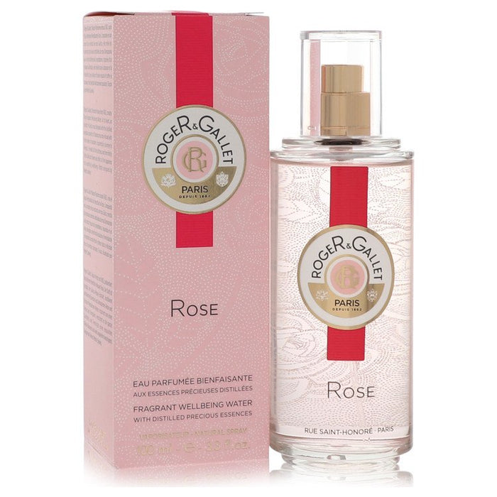 Roger & Gallet Rose by Roger & Gallet Fragrant Wellbeing Water Spray 3.3 oz for Women by Avera Group
