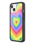 Latte Love | Rainbow iPhone Case by Wildflower Cases