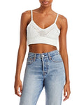 Aqua Crochet Crop Top by Vanessa Jane