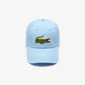 Lacoste Men's Classic Large Croc Logo Cap with Leather Strap by I-Max Fashions