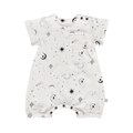 short sleeve romper | celestial by Finn + Emma