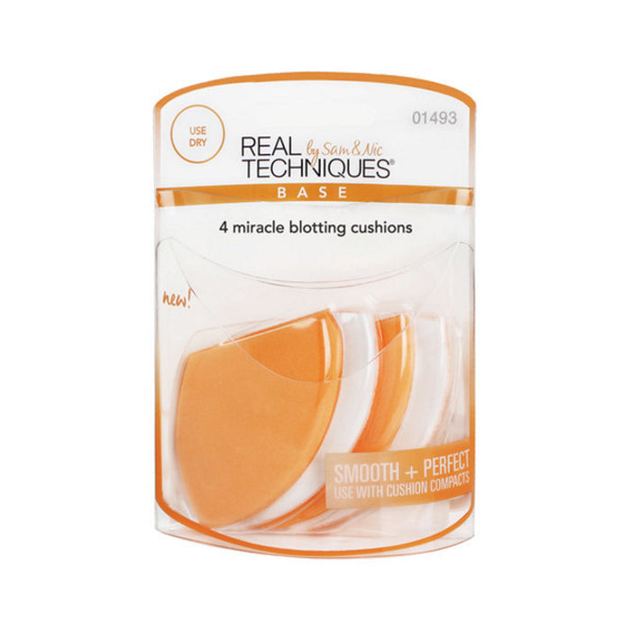 Real Techniques 4 Miracle Blotting Cushions by Avera Group