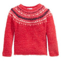 Epic Threads Girls Fuzzy Fair Isle Sweater by Vanessa Jane