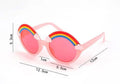 Rainbow Kids Sunglasses – 100% UV 400 Protection Toddler Sun Glasses for Beach & Outdoor Play by ozznekshoes