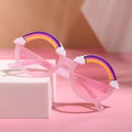 Rainbow Kids Sunglasses – 100% UV 400 Protection Toddler Sun Glasses for Beach & Outdoor Play by ozznekshoes