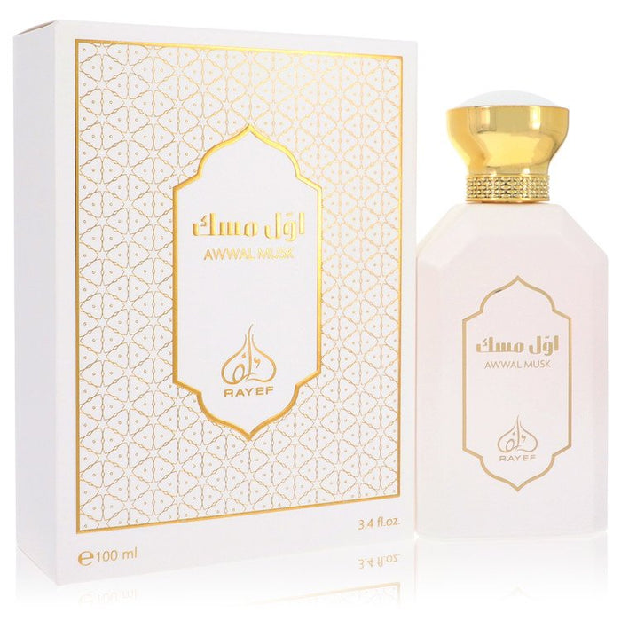 Rayef Awwal Musk by Rayef Eau De Parfum Spray (Unisex) 3.4 oz for Men by Avera Group