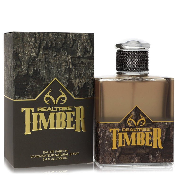 Realtree Timber by Jordan Outdoor Eau De Parfum Spray 3.4 oz for Men by Avera Group