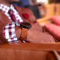 Realtree Leather Watchband for Samsung, Garmin, Fossil, and More for Samsung, Garmin, Fossil, and More by Affinity Bands