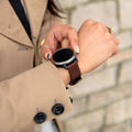 Realtree Leather Watchband for Samsung, Garmin, Fossil, and More for Samsung, Garmin, Fossil, and More by Affinity Bands