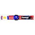 Red, White, & Bark Classic Collar by Pawmigo