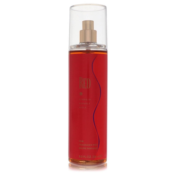 Red by Giorgio Beverly Hills Fragrance Mist 8 oz for Women by Avera Group