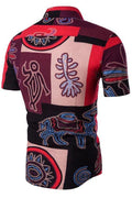 African Print Dashiki Shirt by Duma Mbili LLC
