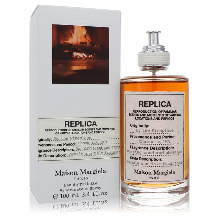 Replica By The Fireplace by Maison Margiela Eau De Toilette Spray (Unisex) 3.4 oz for Women by Avera Group