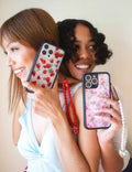 Pink Heart Wristlet by Wildflower Cases