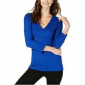 I-N-C Womens V-Neck Basic T-Shirt, Size XXL by Vanessa Jane
