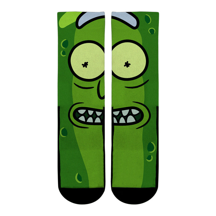 Rick and Morty - Pickle Rick Split Face by Rock 'Em Socks