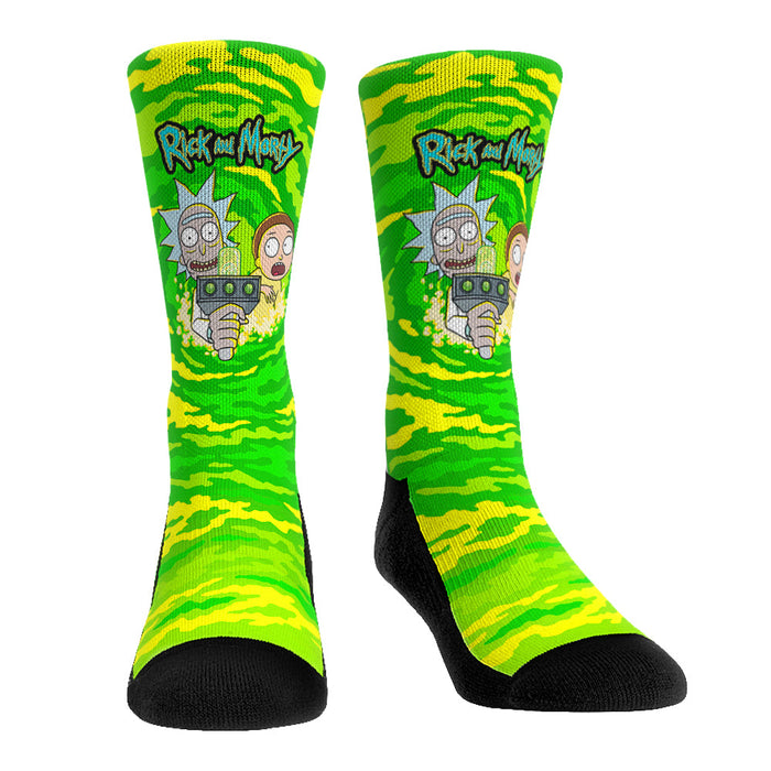 Rick and Morty - Portals by Rock 'Em Socks