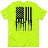 Rifle Flag - Safety Yellow T-Shirt