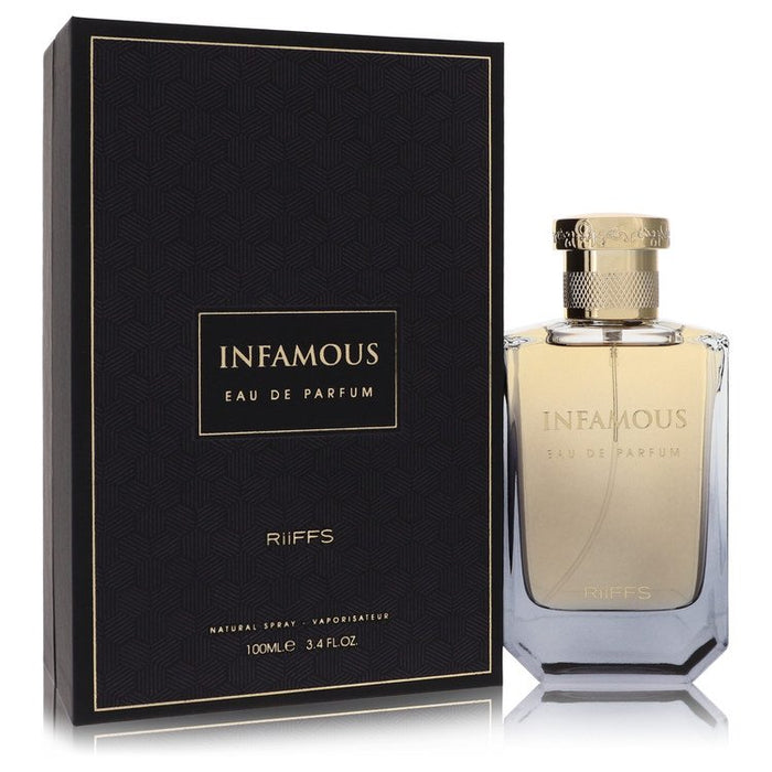 Riiffs Infamous by Riiffs Eau De Parfum Spray 3.4 oz for Men by Avera Group