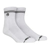 Cotton Casuals - White (Quarter)
