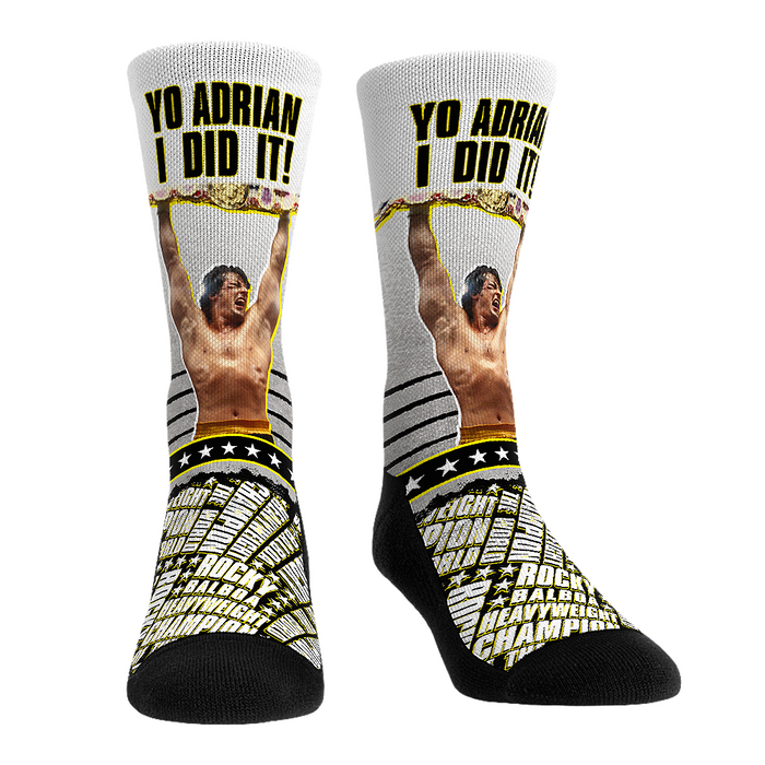 Rocky - Yo Adrian I Did It! by Rock 'Em Socks