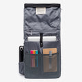 Roll Backpack Black by Lefrik USA