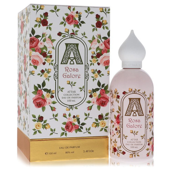 Rosa Galore by Attar Collection Eau De Parfum Spray 3.4 oz for Women by Avera Group