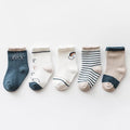 Organic Cotton Socks for Toddlers | 5-Pack Fun Kids’ Socks | Sunset by ozznekshoes