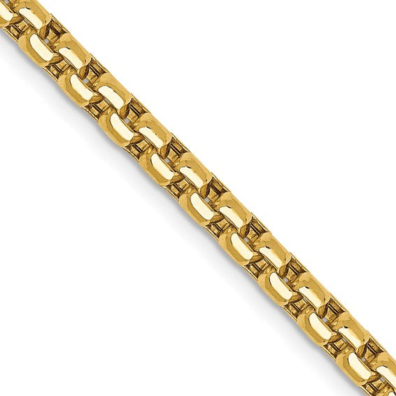 Round Box Chain for Men 22 inch by Fine Color Jewels