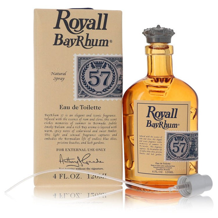 Royall Bay Rhum 57 by Royall Fragrances Eau De Toilette Spray 4 oz for Men by Avera Group