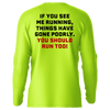 Run - Hi-Visibility UPF 50 Long Sleeve Sun Shirt