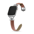 Apple Watch Leather Slim Strap Series 11/10/9/8/7/6/5/4/ SE / Ultra 1/2/3 by Arleathercraft