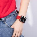 Silicone Strap Apple Watch Band Series 11/10/9/8/7/6/5/4/ SE / Ultra 1/2/3 by Arleathercraft