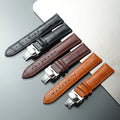 Samsung Galaxy Watch Leather Strap - Premium Classic Design by BandsCo Straps