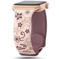 Apple Watch Silicone Strap - Floral Designs by BandsCo Straps